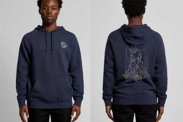 Synthstrom Audible (Wasteland) Hoodie - Midnight